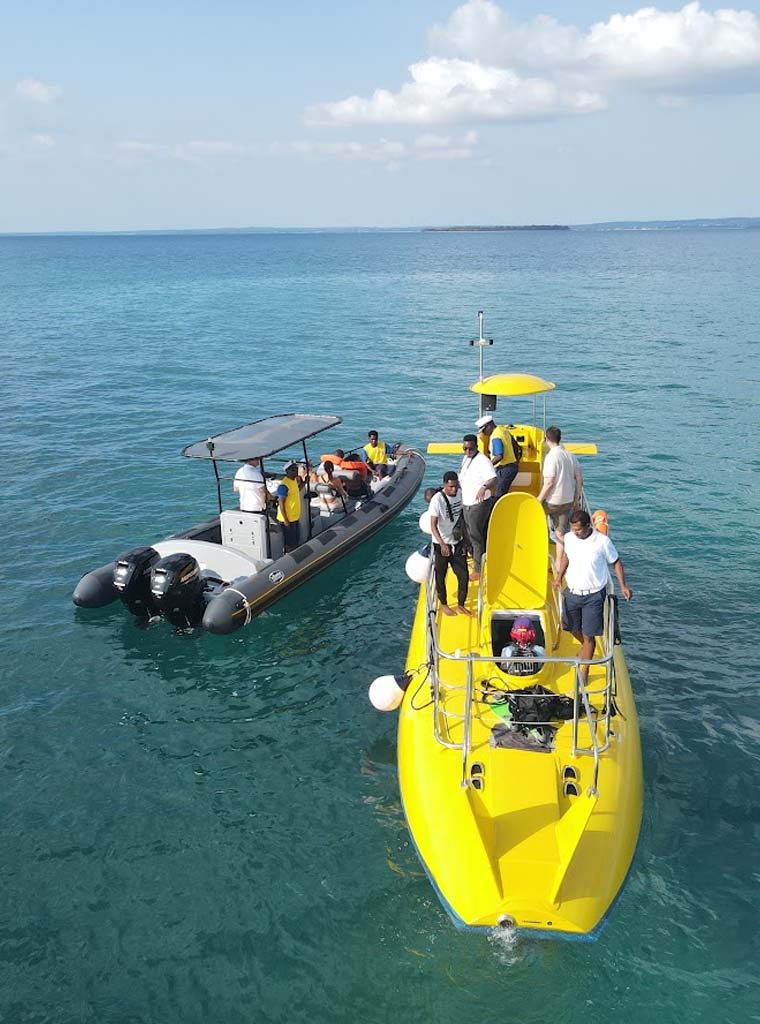 Zanzibar subrine expereince with pack up safaris